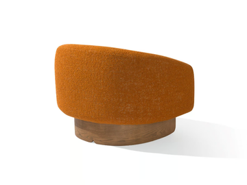 BETTY - Fabric armchair with armrests by Carpanese Home - view 3